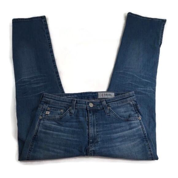 J642 GUC $198 AG the Jodi High Rise Crop Flare sz 27 - Picture 2 of 10